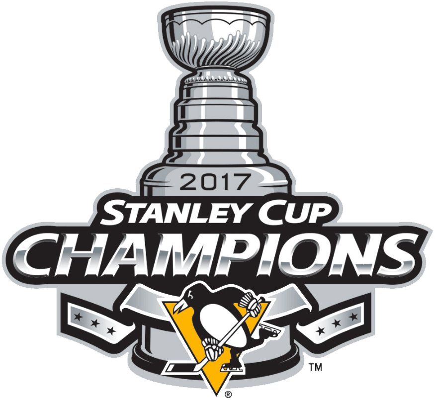 Pittsburgh Penguins 2017 Champion Logo fabric transfer